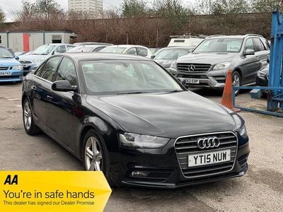 Used Audi A4 2015 Black Sedan