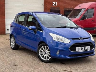 Used Ford B-MAX Titanium 100 HP (73 kW) 2014 Blue MPV