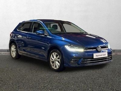 Blue Used 2022 VW Polo Style Hatchback | £15,990 (Fair price)