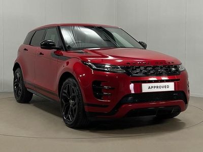 Used Land Rover Range Rover evoque 204 HP (150 kW) 2022 Red SUV