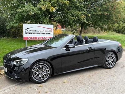 Used Mercedes E300 AMG Line Premium 258 HP (189 kW) 2022 Black Cabriolet