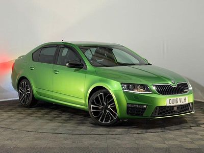 Used Skoda Octavia vRS 181 HP (133 kW) 2016 Green Hatchback
