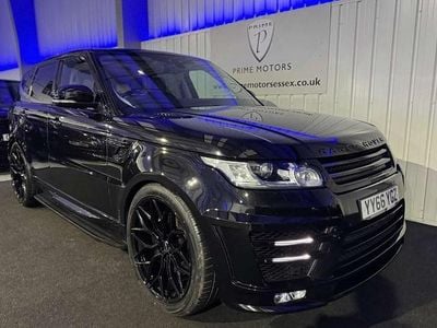 Black Used 2017 Land Rover Range Rover Sport HSE SUV | £25,749 (Good price)