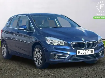 Used BMW 220 Luxury Line 192 HP (141 kW) 2017 Blue Estate