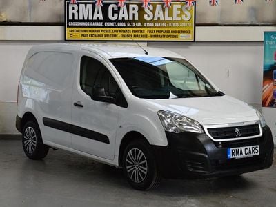 White Used 2016 Peugeot Partner S MPV | £8,300 (A bit pricey)