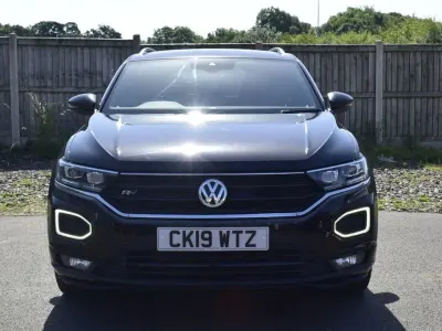 Used VW T-Roc R-line 115 HP (84 kW) 2019 Black SUV