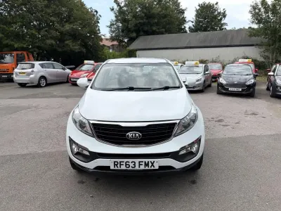 Used Kia Sportage 135 HP (99 kW) 2014 White SUV