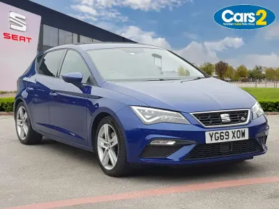 Used Seat Leon FR 147 HP (108 kW) 2019 Blue Hatchback