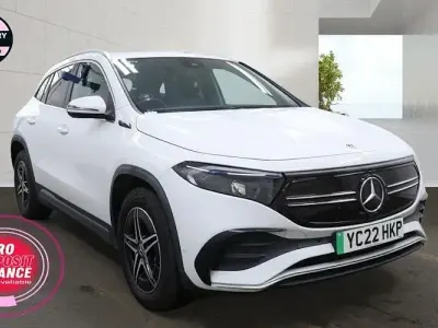 Used Mercedes EQA350 AMG line 214 kW (292 HP) 2022 White SUV