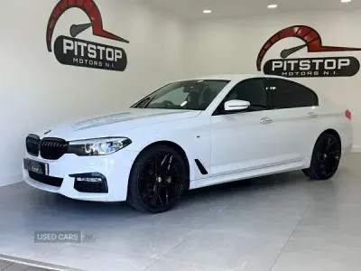 Used BMW 520 M Sport 2018 White Sedan