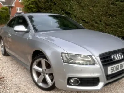 Used Audi A5 S-Line 177 HP (130 kW) 2012 Silver Coupe
