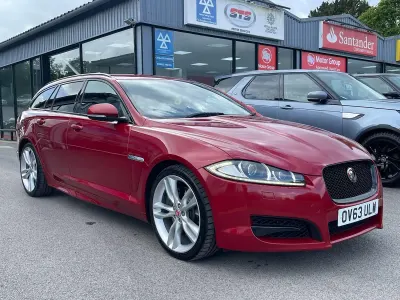 Used Jaguar XF Sportbrake Portfolio 2013 Red Estate