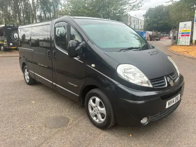 Used Renault Trafic 115 HP (84 kW) 2014 Black MPV