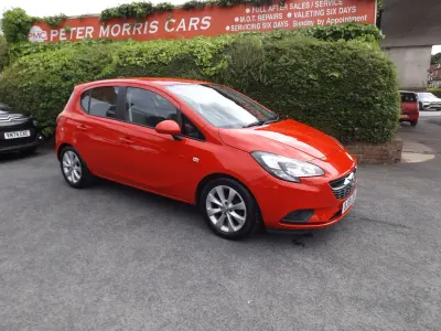 Used Vauxhall Corsa 75 HP (55 kW) 2018 Red Hatchback