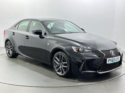 Used Lexus IS300h Sport Line 223 HP (164 kW) 2019 Black Sedan