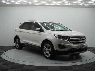 White Used 2018 Ford Edge Titanium SUV | £12,595 (Good price)