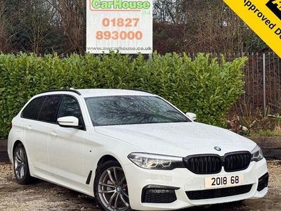 Used BMW 520 M Sport 190 HP (139 kW) 2018 White Estate