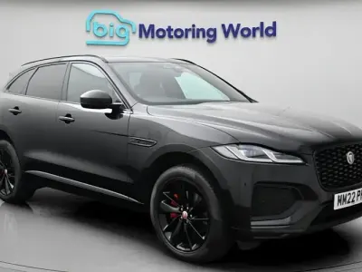 Used Jaguar F-Pace R-Dynamic 204 HP (150 kW) 2022 Black SUV