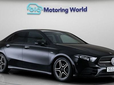 Used Mercedes A180 AMG line 136 HP (100 kW) 2022 Black Sedan