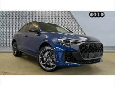 New Audi RS Q8 Design 640 HP (470 kW) 2026 Blue SUV