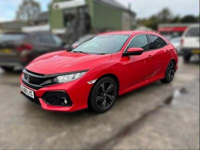 Używany Honda Civic SR 120 KM (88 kW) 2018 Czerwony Hatchback