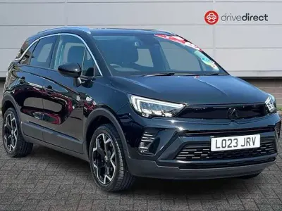Used Vauxhall Crossland Ultimate 130 HP (95 kW) 2023 Black SUV