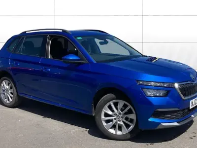Used Skoda Kamiq SE 95 HP (69 kW) 2023 Blue SUV