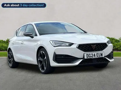 Used Cupra Leon 150 HP (110 kW) 2024 White Hatchback