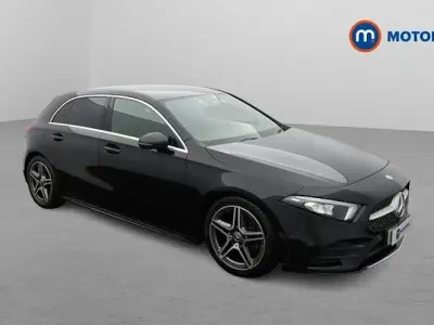 Used Mercedes A200 AMG line 163 HP (119 kW) 2020 Black Hatchback