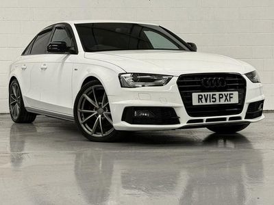 Used Audi A4 Black Edition 150 HP (110 kW) 2015 White Sedan