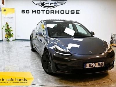 Grey Used 2020 Tesla Model 3 Standard Range Sedan | £13,895 (Fair price)