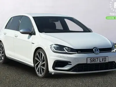 Used VW Golf VII R 310 HP (228 kW) 2017 White Hatchback