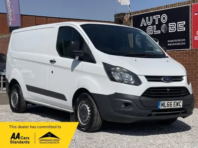 Used Ford Transit Custom 130 HP (95 kW) 2017 White Van