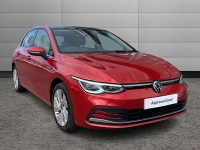 Used VW Golf VIII Style 147 HP (108 kW) 2021 Red Hatchback