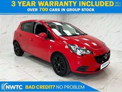Used Vauxhall Corsa 75 HP (55 kW) 2019 Red Hatchback