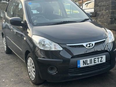 Used Hyundai i10 Classic 77 HP (56 kW) 2011 Black Hatchback