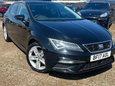 Used Seat Leon FR 150 HP (110 kW) 2017 Black Hatchback