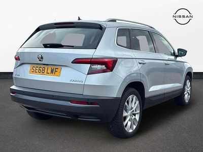Used Skoda Karoq SE L 150 HP (110 kW) 2019 Silver SUV