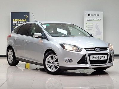 Used Ford Focus Titanium 125 HP (91 kW) 2014 Silver Hatchback