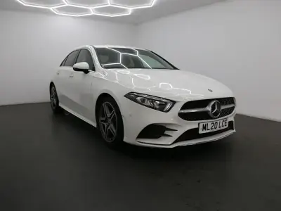 Used Mercedes A180 AMG Line Premium 136 HP (100 kW) 2020 White Sedan