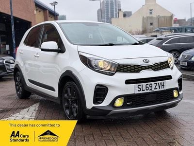 Used Kia Picanto X-Line 83 HP (61 kW) 2019 White Hatchback