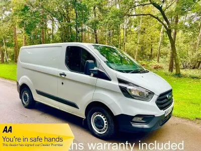Usado Ford Transit Custom 105 CV (77 kW) 2019 Blanco Van