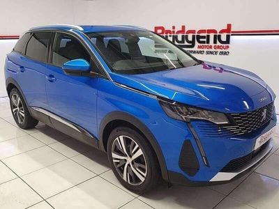 Blue Used 2021 Peugeot 3008 Allure Premium Hatchback | £14,999 (Fair price)