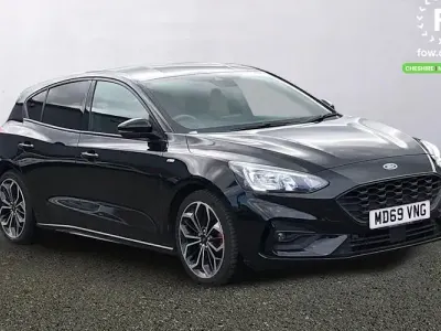 Used Ford Focus ST-Line X 125 HP (91 kW) 2020 Black Hatchback