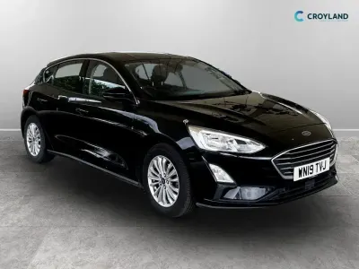 Used Ford Focus Titanium 125 HP (91 kW) 2019 Black Hatchback