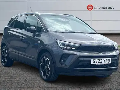 Used Vauxhall Crossland Ultimate 110 HP (80 kW) 2023 Grey SUV