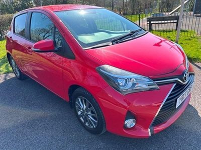 Used Toyota Yaris 2017 Red Hatchback