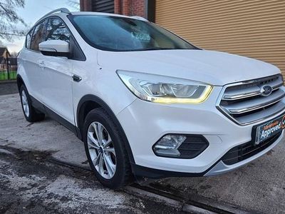 White Used 2017 Ford Kuga Titanium SUV | £6,995 (Fair price)