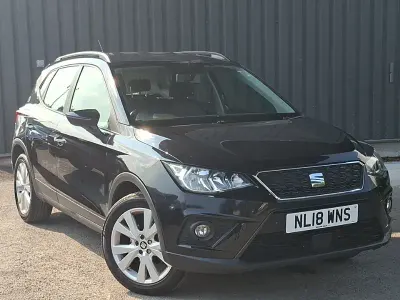 Used Seat Arona SE 95 HP (69 kW) 2018 Black SUV