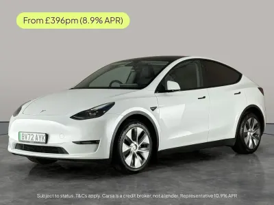 Used Tesla Model Y Long Range AWD 378 kW (514 HP) 2022 White SUV